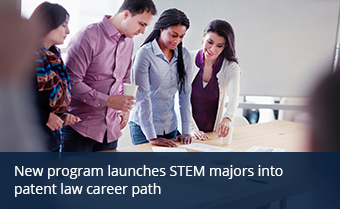 New program launches STEM majors into patent law career path