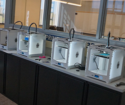 3d printers at the Fayette campus
