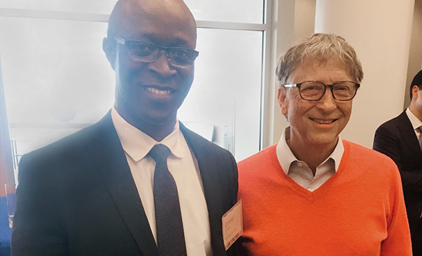 Conrad Tucker and Bill Gates