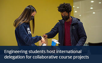 International engineering collaboration makes the world their classroom